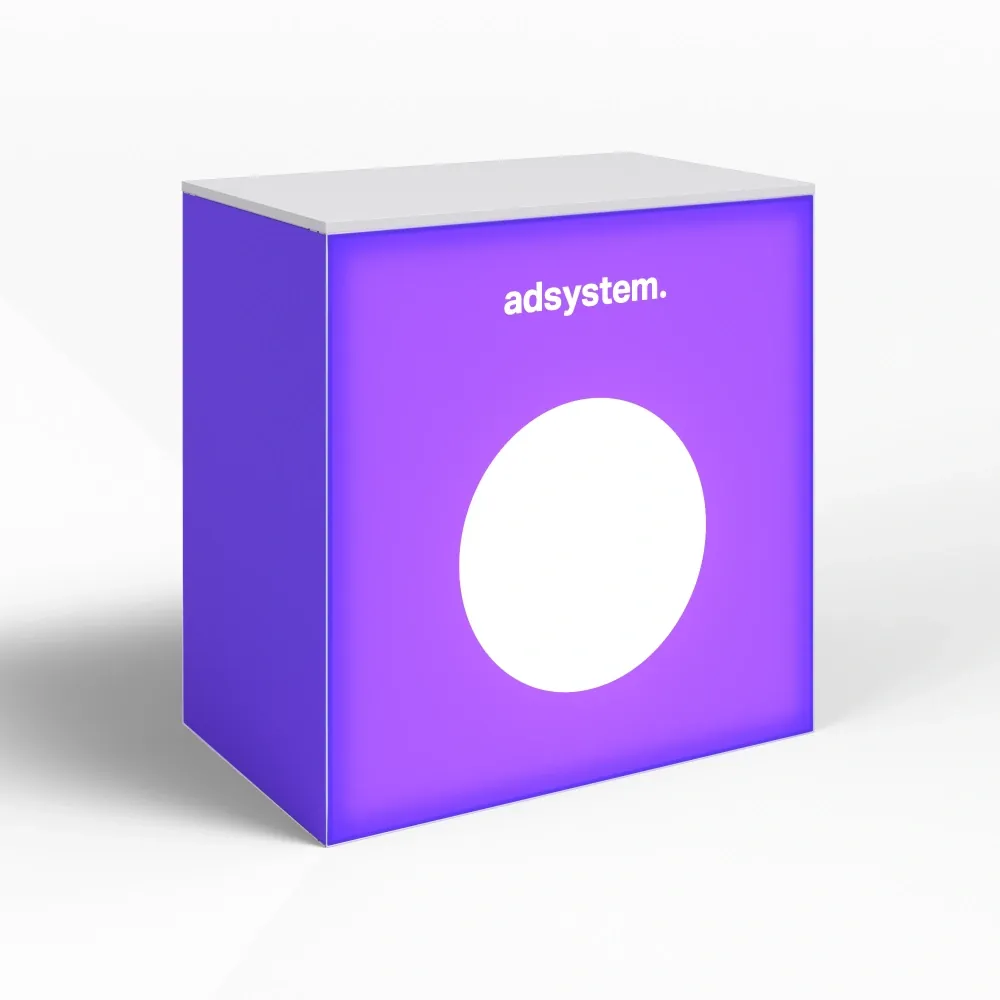 mFrame LED-disk med dører