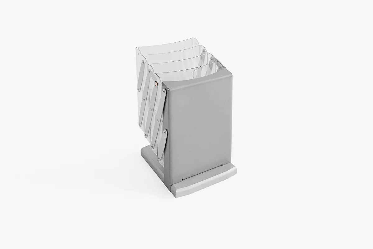 adFolder brosjyrestiv pakket ned